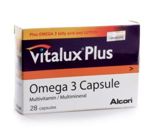 Vitalux Plus Omega 3 Capsule (28s)