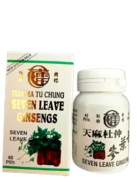 Original Tian Ma Du Zhong Seven Leave Ginseng