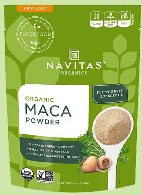 Navitas Organics, Organic Maca Powder 113g, Maca Root Peruvian Ginseng