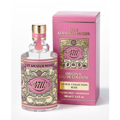 4711 Original Eau De Cologne Floral Collection Rose 100ml saffronskins.com 