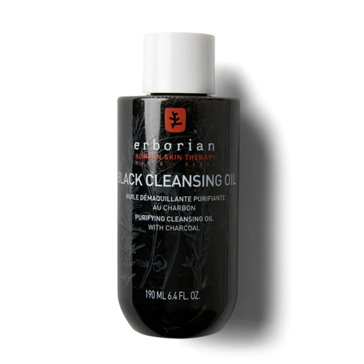 Erborian Black Cleansing Oil Based Facial Cleanser 190ml