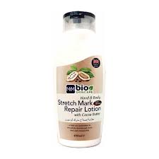 Mnm Bio Skincare Stretch Mark Repair Lotion With Cocoa Butter 400ml