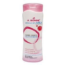 A Bonne Miracle Spa Milk Shower Cream plus Nano White Glutathione-miracle cream-Pour Shower Cream 