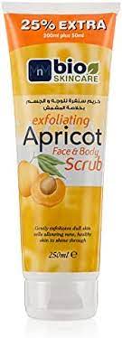 Bio Skincare Exfoliating Apricot Face & Body Scrub 250ml