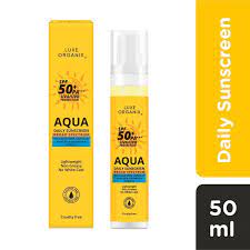 Luxe Orgnix Aqua Daily Sunscreen 50ml