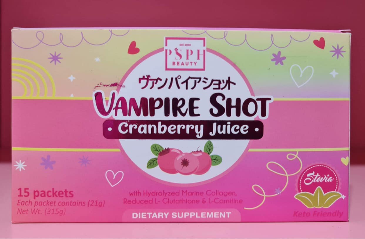 PSPH Beauty Vampire Shot Cranberry Juice 315g