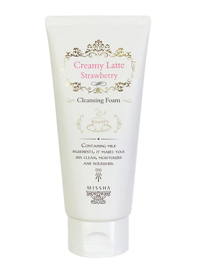 Missha Creamy Latte Foam Cleanser Strawberry 172ml