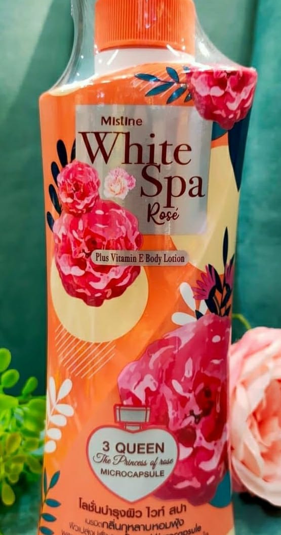 Mistine White Spa Rose Plus Vitamin E Lotion 400ml