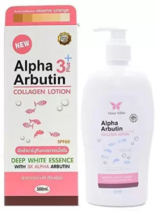 Alpha 3+ Arbutin Collagen Lotion 500ml