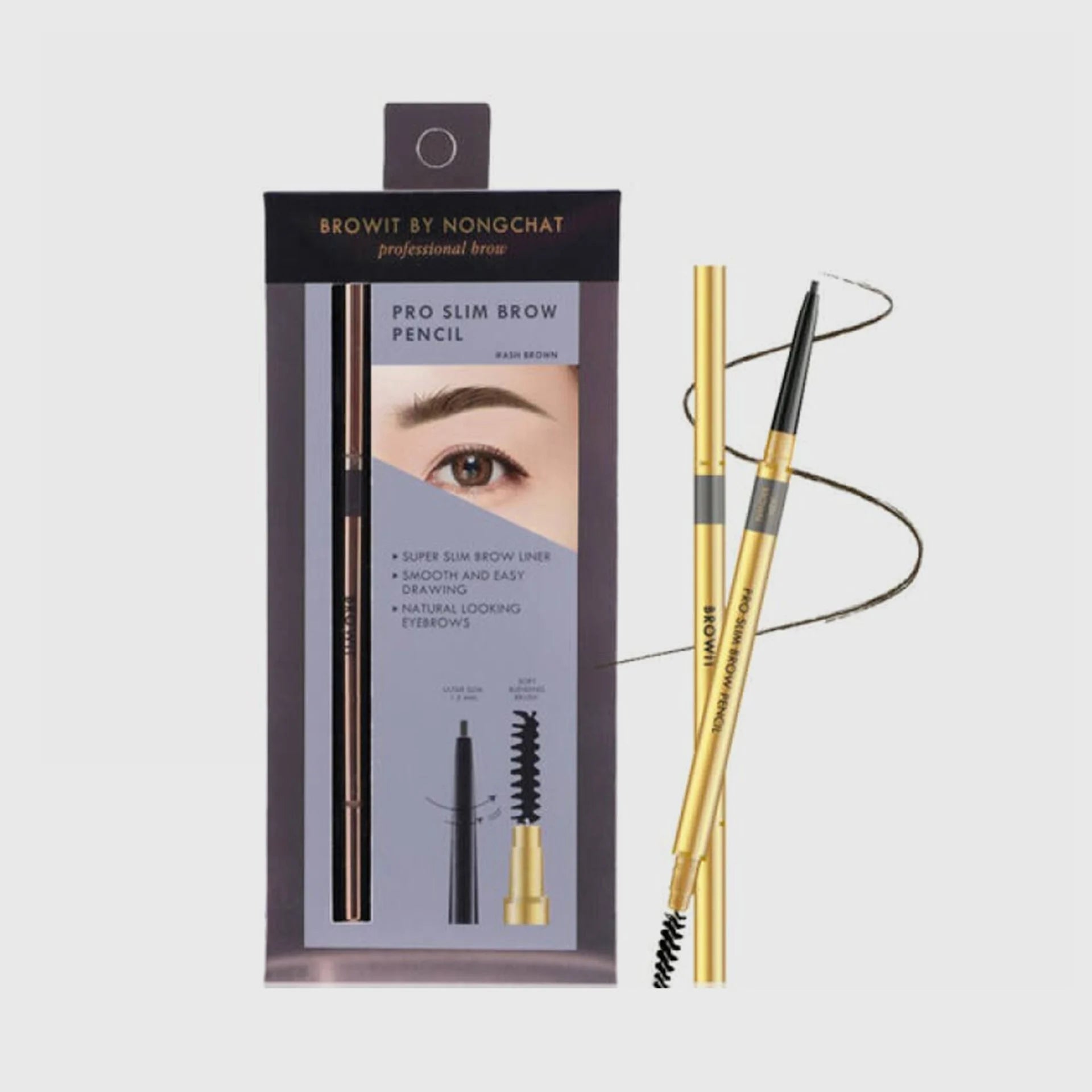 Browit Slimbrow Pencil #Ash Brown