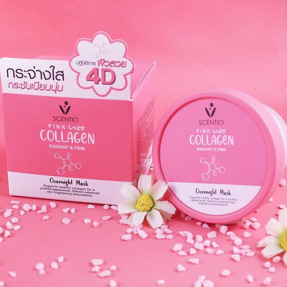Scentio Pink Collagen Overnight Mask 100ml