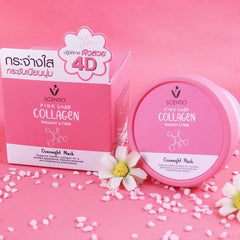 Scentio Pink Collagen Overnight Mask 100ml
