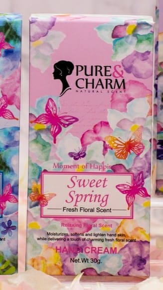 Pure & Charm Sweet Spring Hand Cream 30g