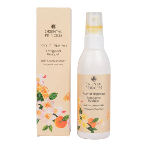 Oriental Princess Story Of Happiness Frangipani Bouquet Hair Cologne Spray 100ml