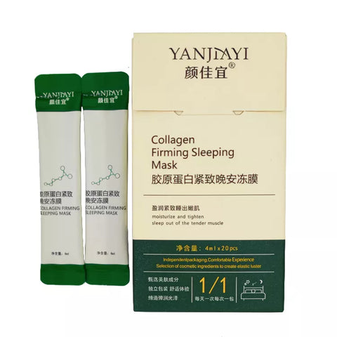 Yanjiayi Collagen Firming Sleeping Mask 4ml x 20pcs