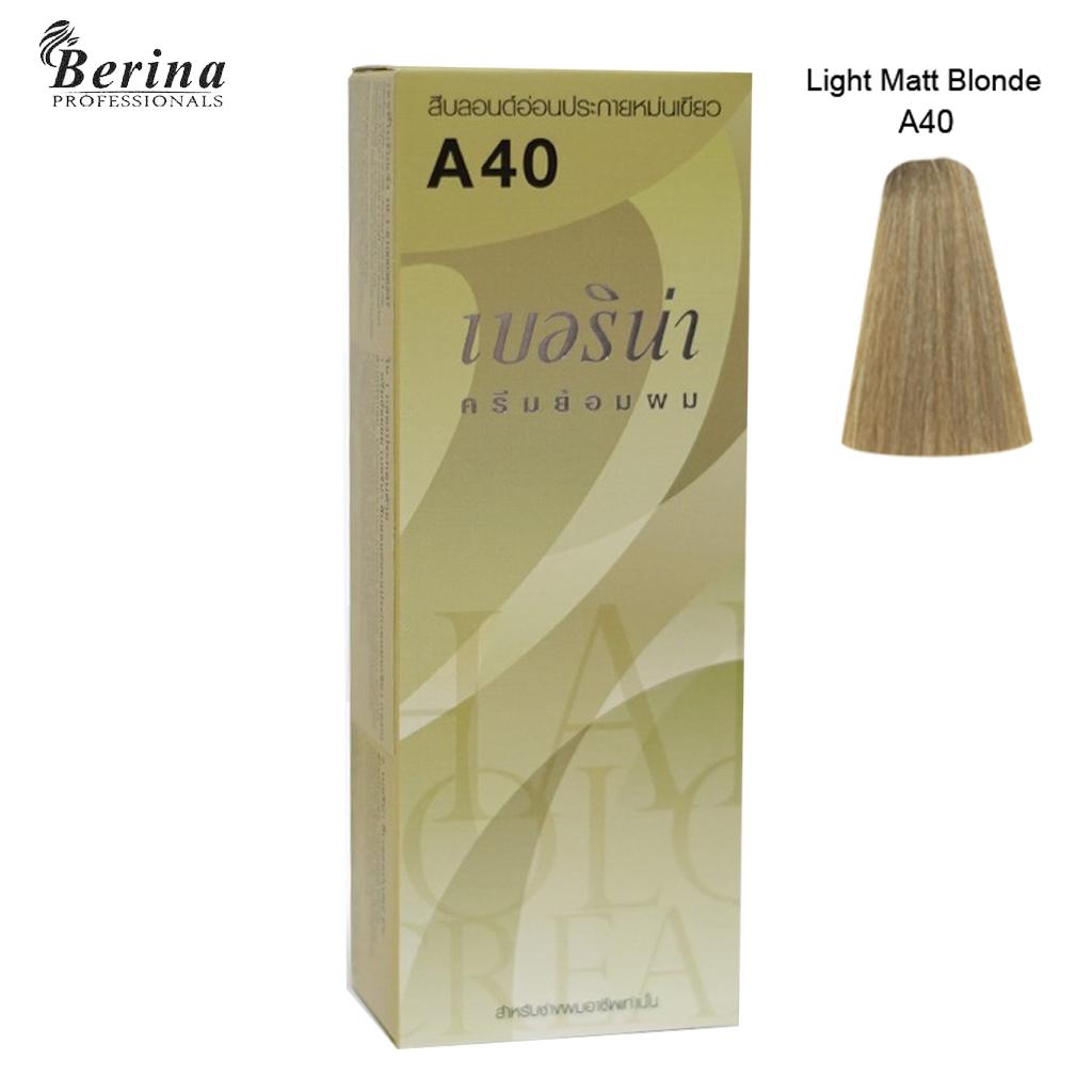 Berina Hair Color Cream A40