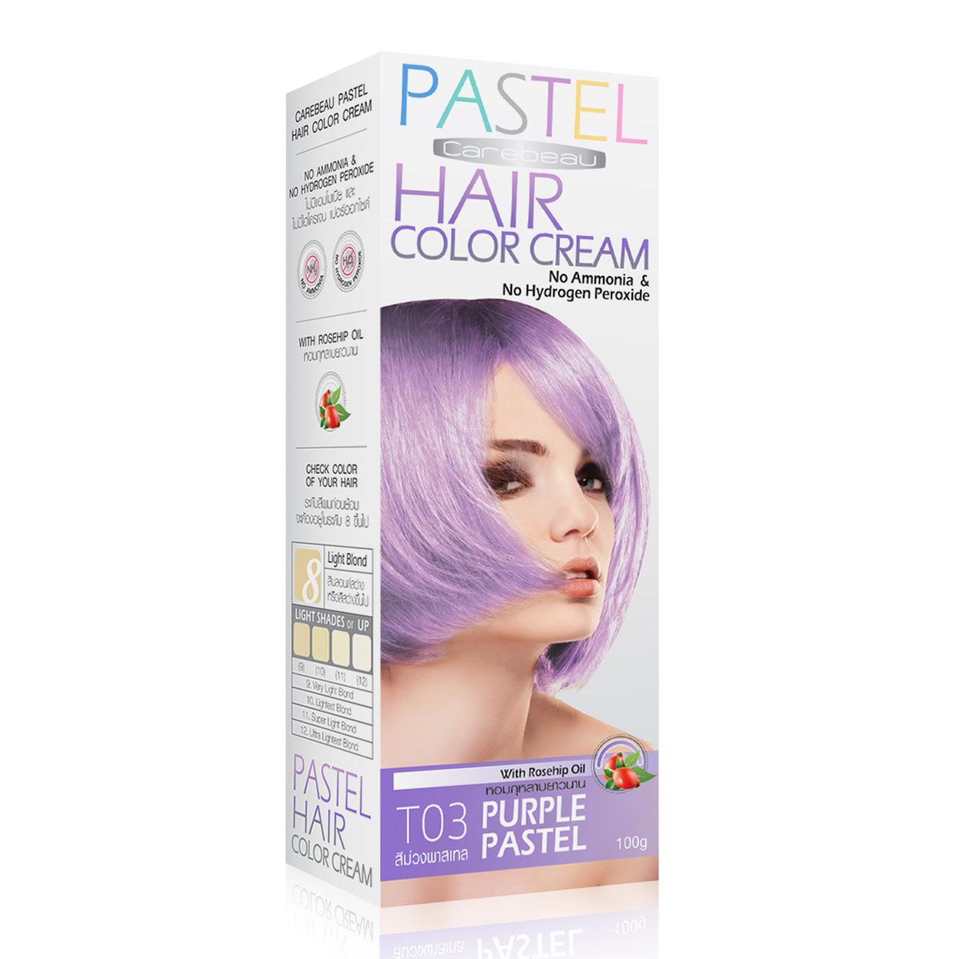 Pastel Hair Color Cream T03 100g