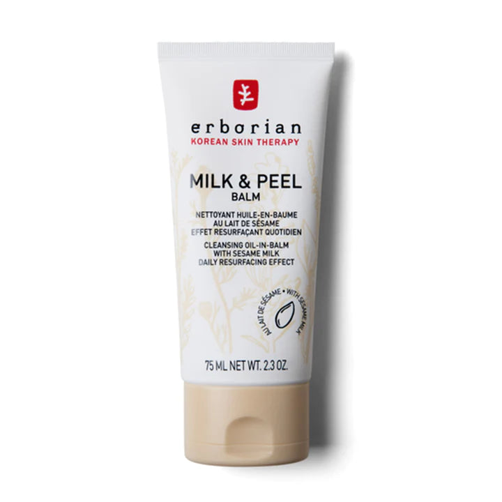 Erborian Milk & Peel Cleansing Oil-in-Balm Oil Based Facial Cleanser 75ml