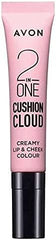 Avon 2 One Cusion Cloud Creamy Lip & Cheek Colour 10ml