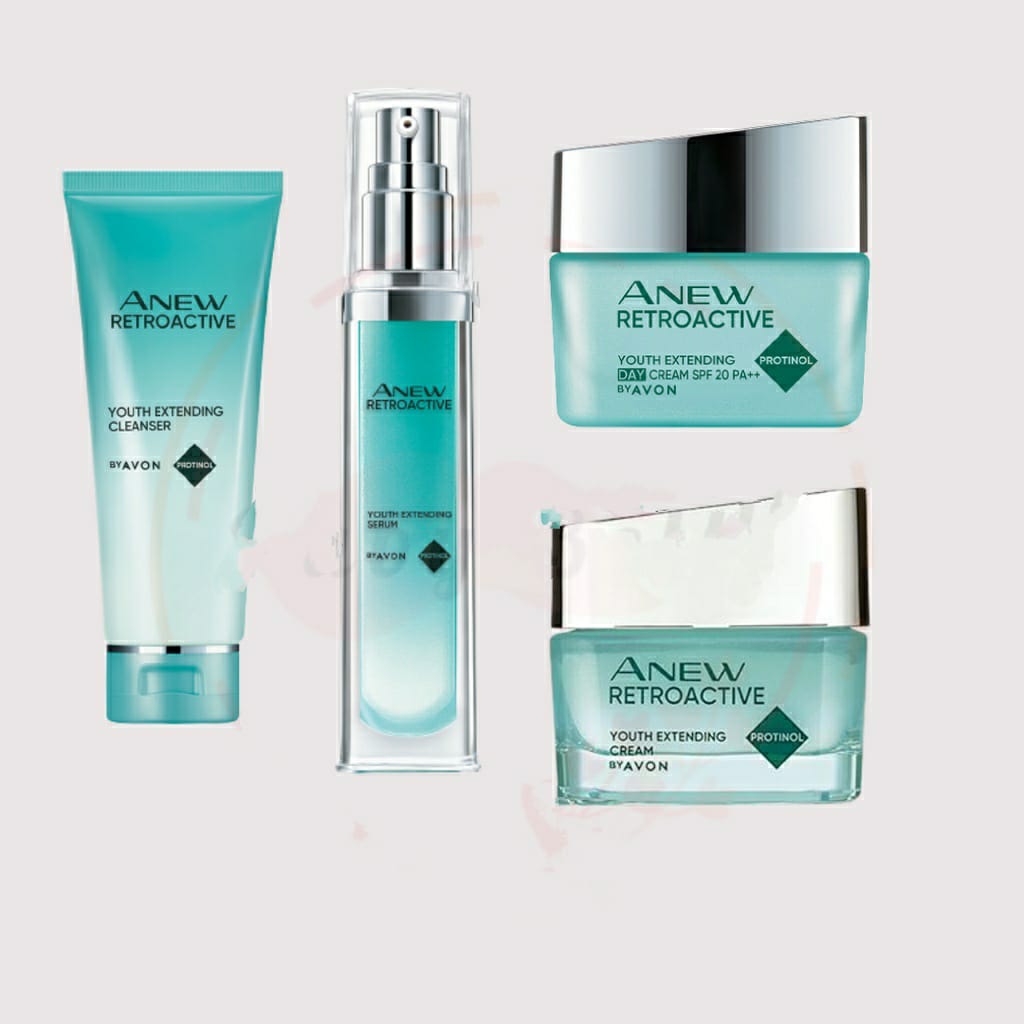 Avon Anew Retroactive Youth Extending Cleanser Set