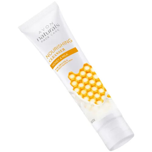 Avon Naturals Face Care Nourishing Cleanser Honey & Milk 100g
