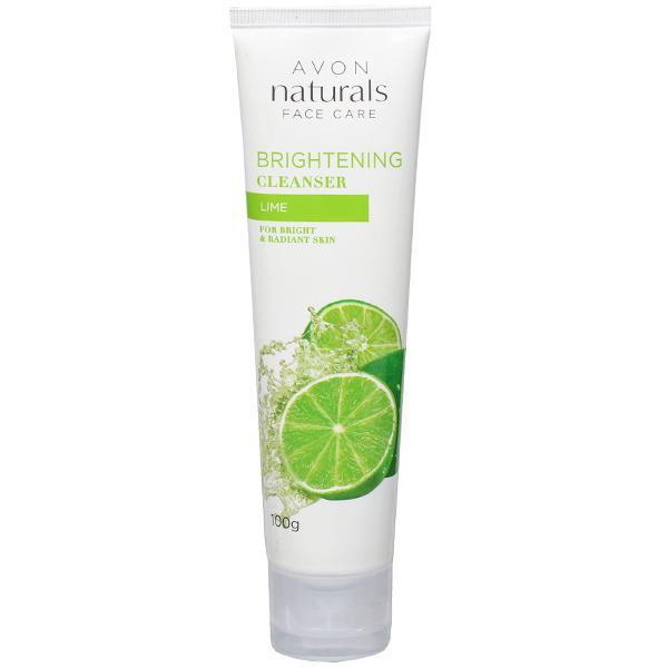 Avon Naturals Face Care Brightening Cleanser Lime 100g