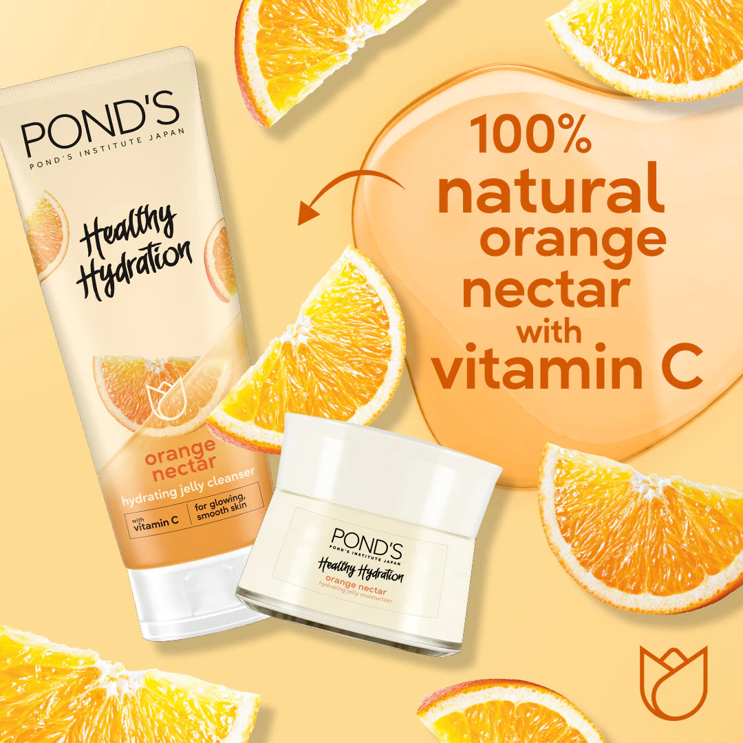 Ponds Healthy Hydration Orange Nectar Hydrating Jelly Moisturizer with Vitamin C