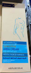 Max Lady Vitamin D Sensitive Area Cream Protection & Fairness 125ml