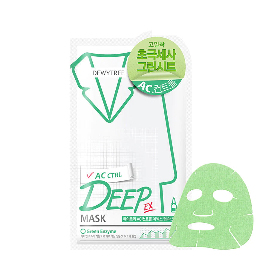 Dewytree Ex Deep Aqua Sheet Mask 1pc