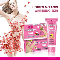 Aichun Beauty Magic White Yogurt Milk Whitening Underarm Cream 80g