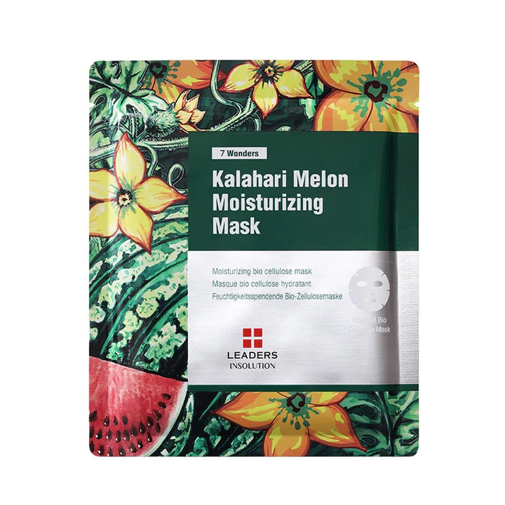 Leaders Insolution 7 Wonders Moisturising Sheet Mask Kalahari Melon 1pc