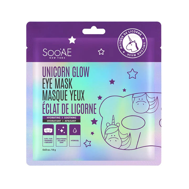 Soo'Ae Glow Eye Sheet Mask Unicorn 1pc