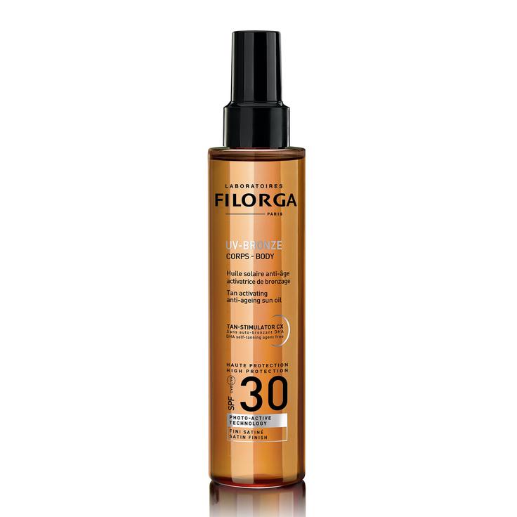 Filorga UV-Bronze Tan Activating Anti-Ageing Sun Oil Protection SPF30 150ml