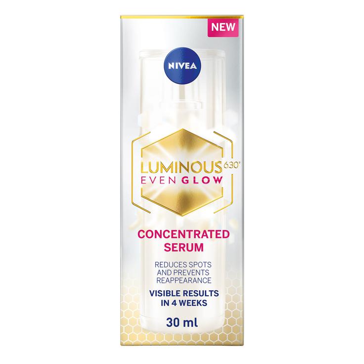 Nivea Luminous630 Even Glow Spot Protection Concentrated Face Serum 30ml