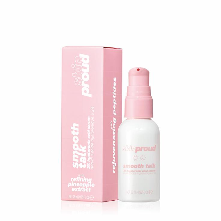 Skin Proud Smooth Talk 2% Hyaluronic Acid Gel Serum Face 25ml