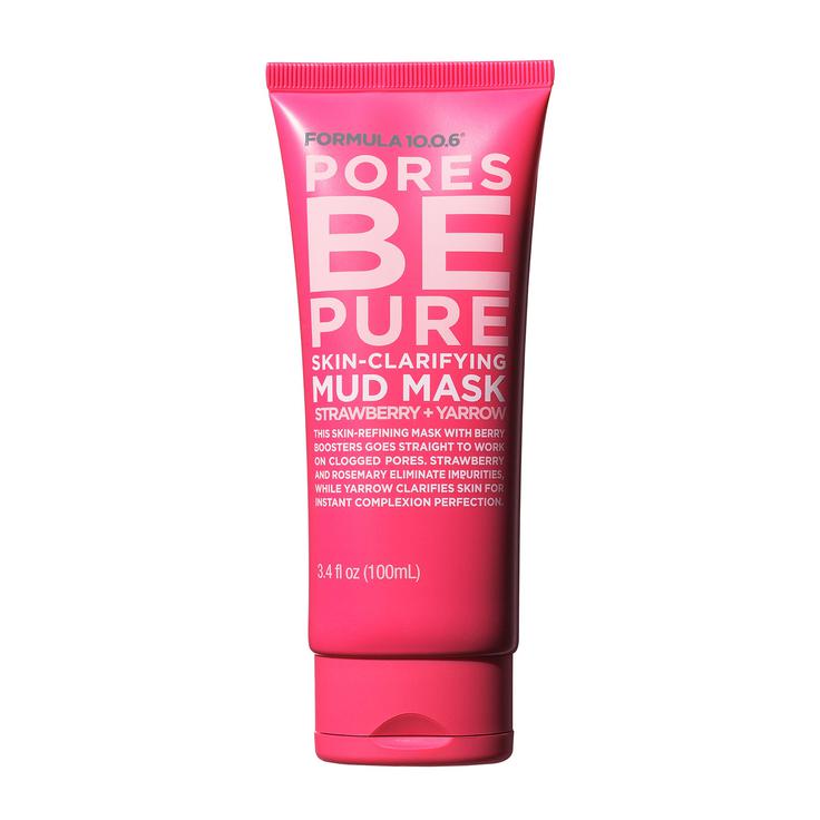 Formula 10.0.6 Pores Be Pure Skin-Clarifying Mud Mask Strawberry + Yarrow 100ml