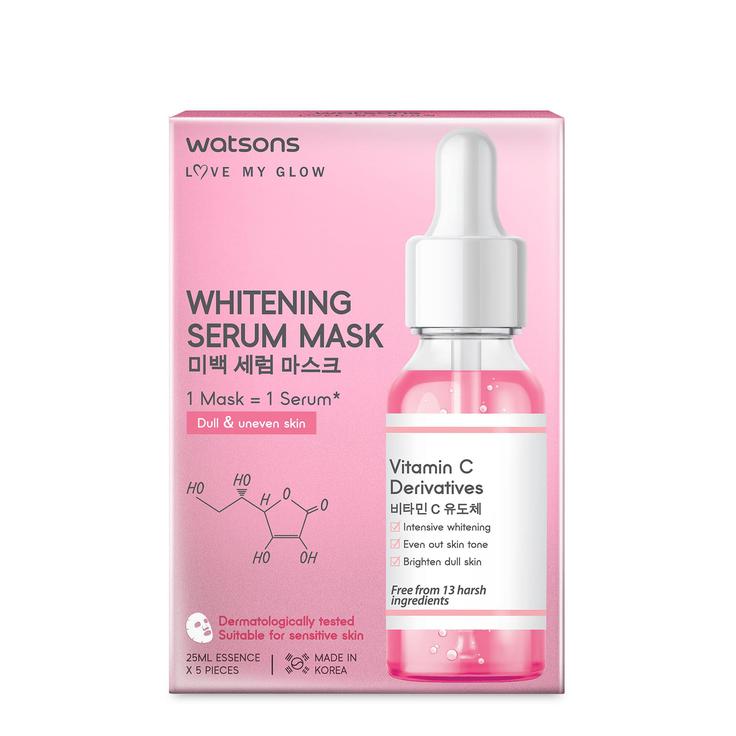 Watsons Whitening Serum Mask 5pcs