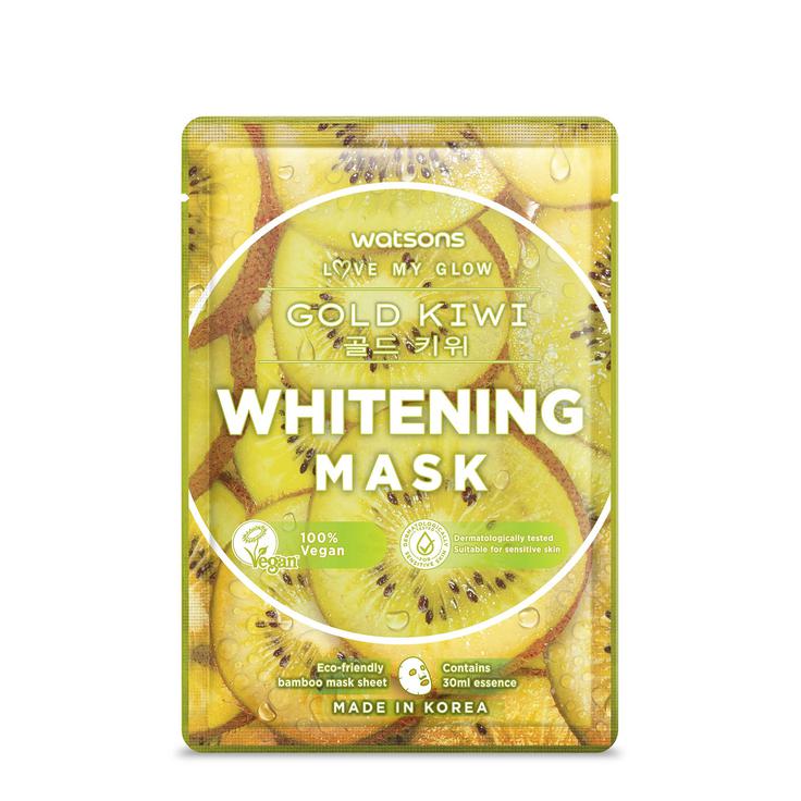 Watsons Gold Kiwi Whitening Mask 1pc