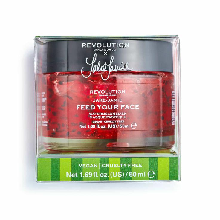 Revolution Skincare X Jake-Jamie Feed Your Face Hydrating Face Mask Watermelon 50ml