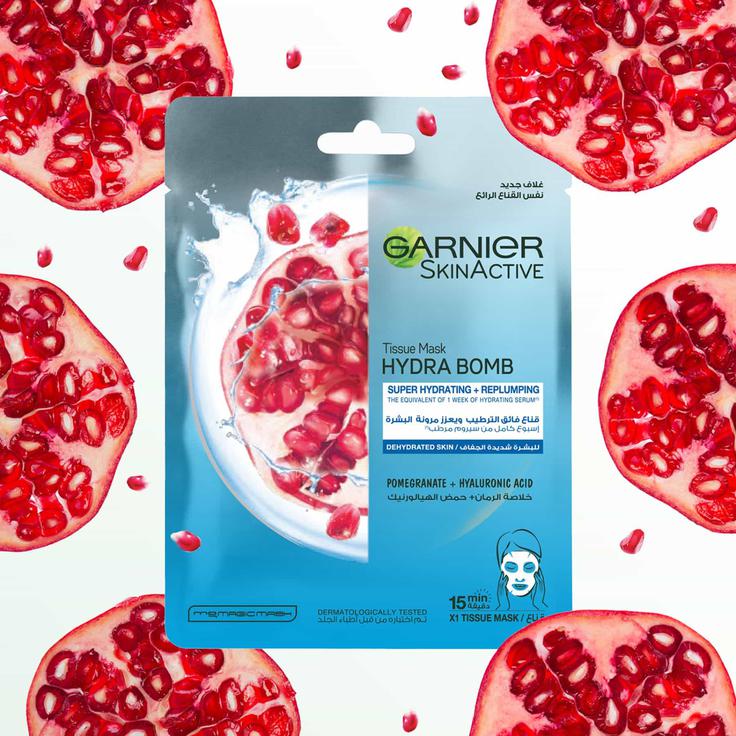 Garnier SkinActive Hydrating + Replumping Tissue Sheet Mask 1pc