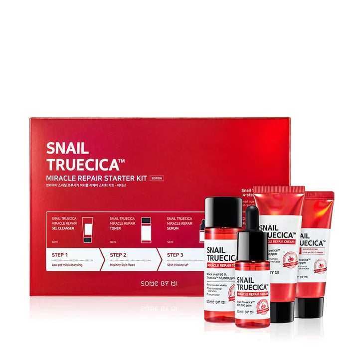 Some by Mi Snail Truecica Miracle Repair Starter Kit Beauty Gift Set