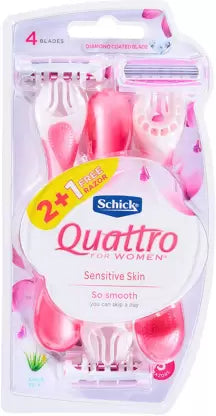 Schick Quattro For Women Sensitive Razor