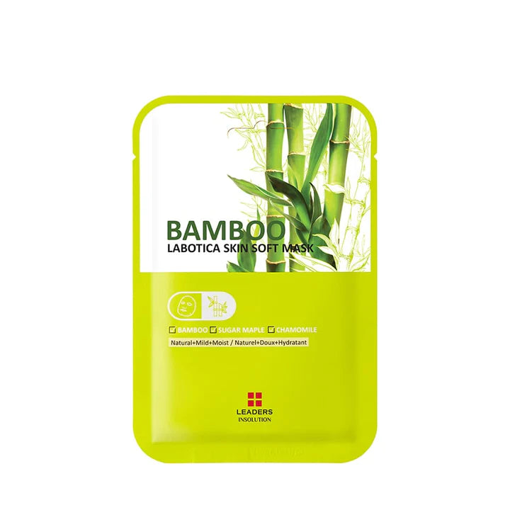 Leaders Labotica Skin Soft Sheet Mask Bamboo 1pc