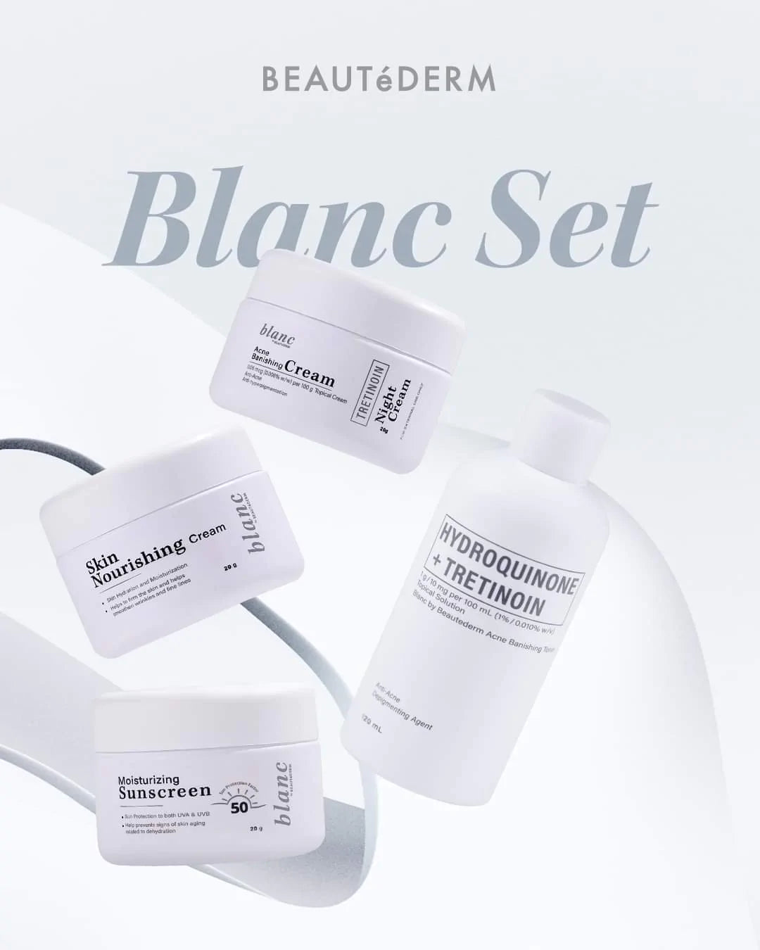 Beautederm Blanc Set