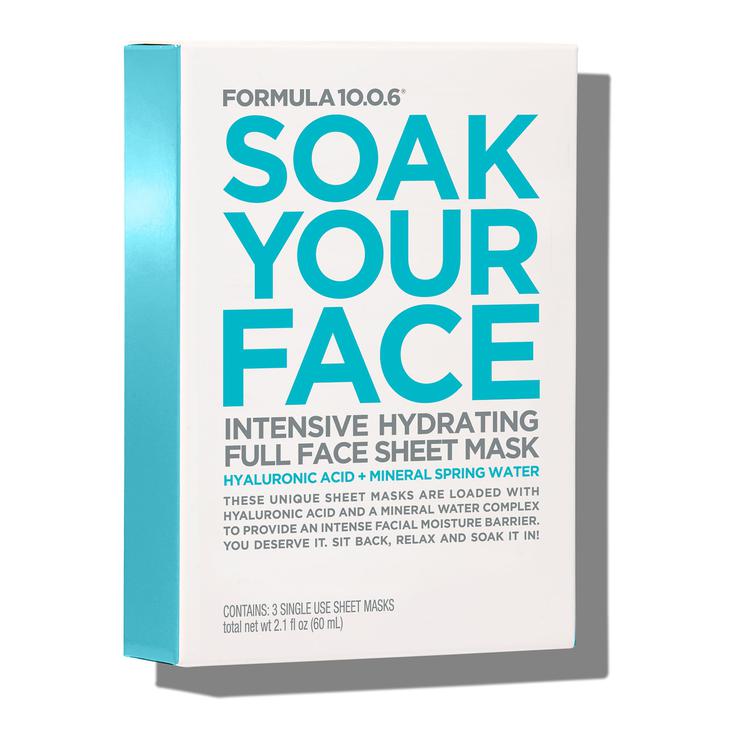 Formula 10.0.6 Soak Your Face Intensive Hydrating Sheet Mask 1pc