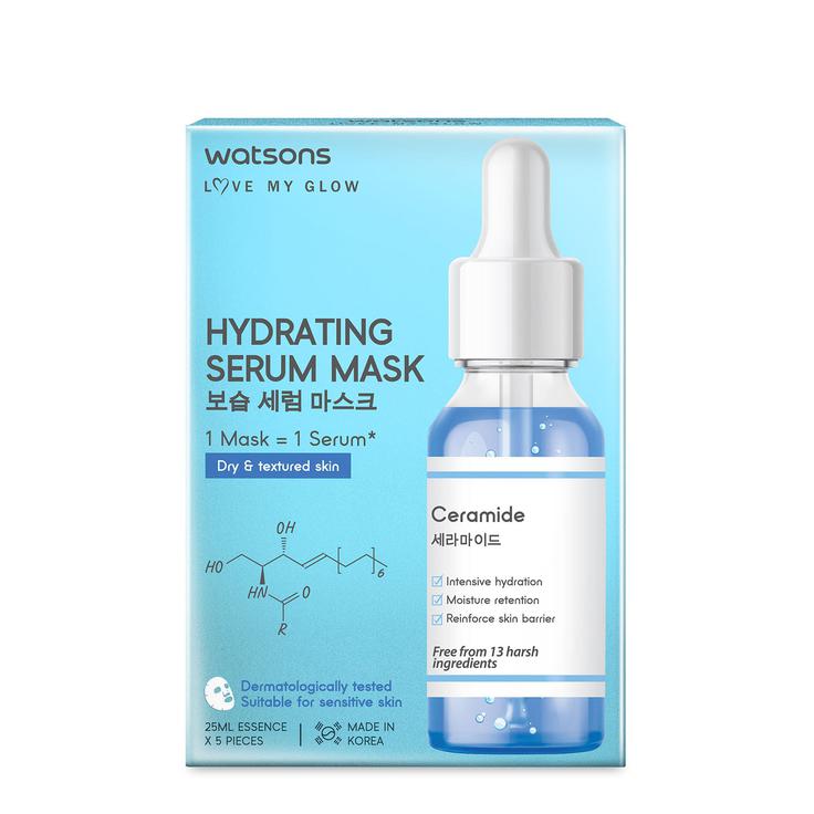 Watsons Hydrating Serum Mask 5pcs