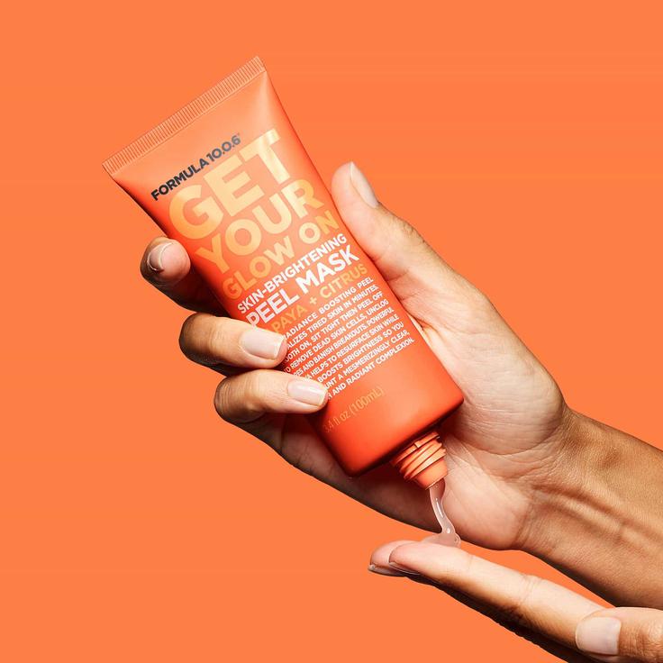 Formula 10.0.6 Get Your Glow On Skin-Brightening Peel-Off Mask Papaya + Citrus 100ml