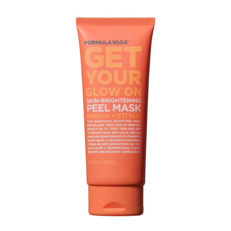 Formula 10.0.6 Get Your Glow On Skin-Brightening Peel-Off Mask Papaya + Citrus 100ml
