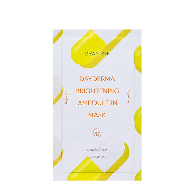 Dewytree Dayderma Brightening Ampoule In Mask