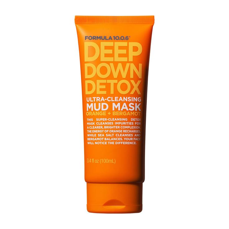 Formula 10.0.6 Deep Down Detox Ultra-Cleansing Mud Mask Orange + Bergamot 100ml